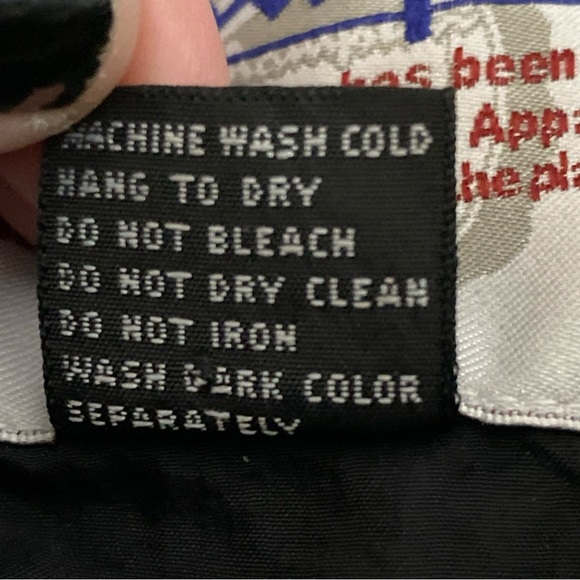 Champion Full Zip Jacket Black Nylon Windbreaker Men’s Size XL Activewear - Picture 6 of 8